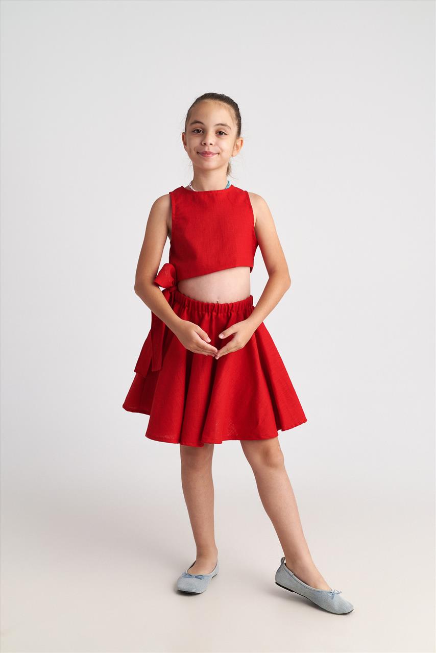 DRESS RUBY RAMIE SIDE CUT TWO IN A CASTLE