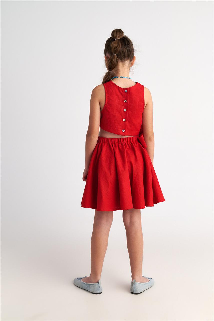 DRESS RUBY RAMIE SIDE CUT TWO IN A CASTLE - Image 3